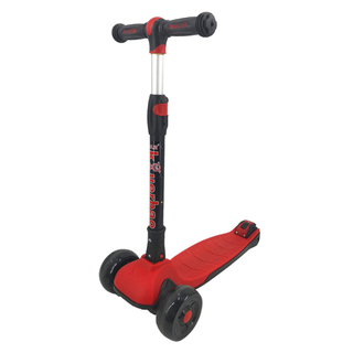 New design Tri-wheels foldable scooter with flashing wheels